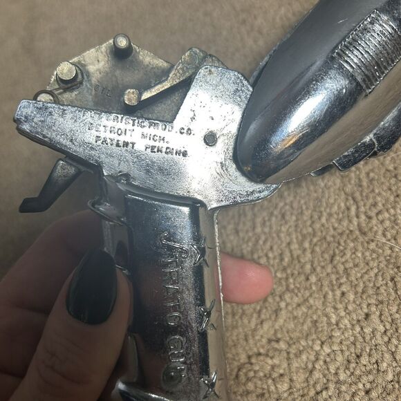 1952 Futuristic Prod. STRATO GUN Pristine working Cap Gun Ray gun Space pistol - Picture 9 of 11